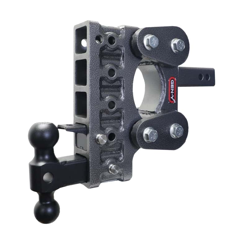 GEN-Y Hitch — Gen-Y The Boss Torsion-Flex 2in Shank 7.5in Drop 10K Hitch w/GH-031 Dual-Ball/GH-032 Pintle Lock
Drop Hitch - view 3