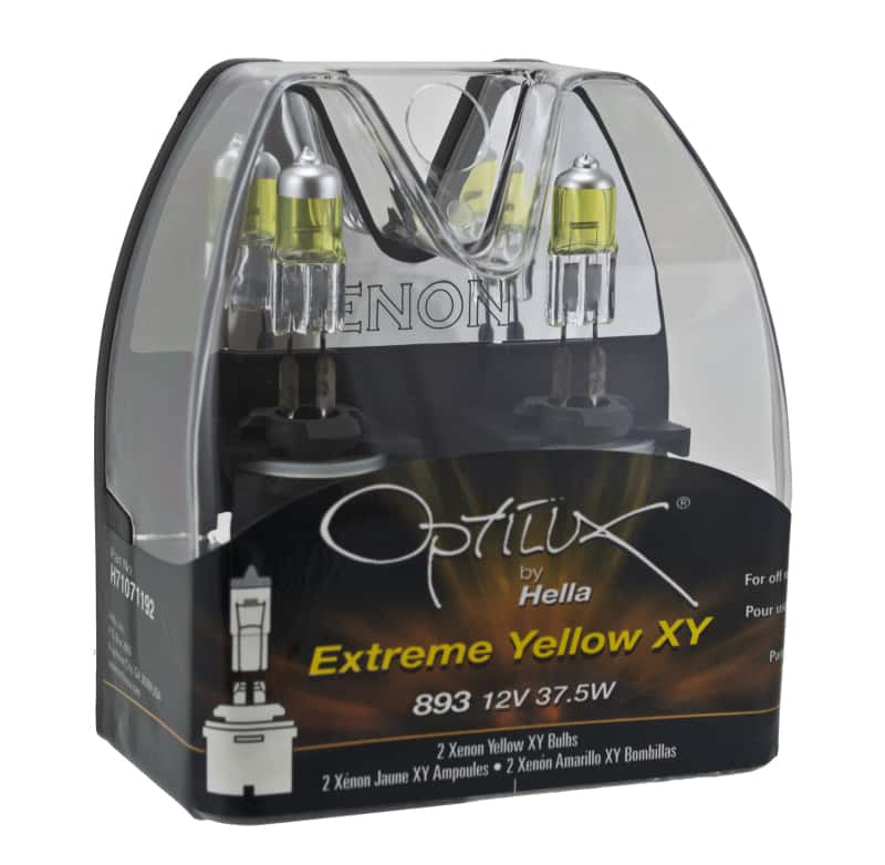 Hella — Hella Optilux 893 12V 37.5W Extreme Yellow Bulbs (Pair)
893 Halogen Bulb - view 26
