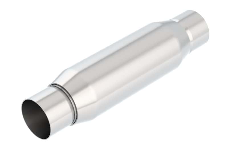 Borla — Borla CrateMuffler Resonator Option 2.25in Center/Center 3.5in Round x 10in
Resonator - view 2