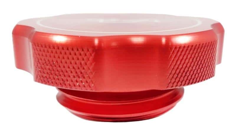Torque Solution — Torque Solution Billet Oil Cap 89+ Subaru - Red - view 3