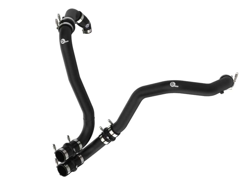 aFe — aFe BladeRunner 21-22 Ford F-150 Ecoboost V6-3.5L(tt) Aluminum Hot and Cold Charge Pipe Kit Black
Charge Pipe Kit - view 3