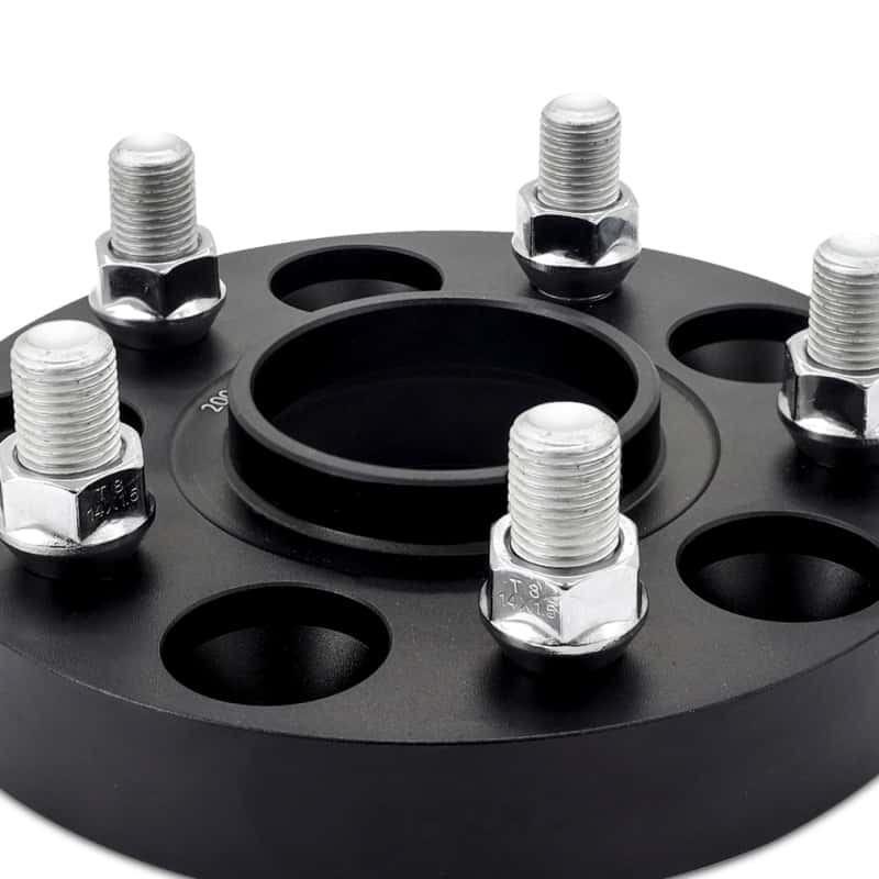 Mishimoto — Mishimoto Wheel Spacers - 5x120 - 64.1 CB - M14 x1.5 - 20mm - BK
Wheel Spacers - view 5