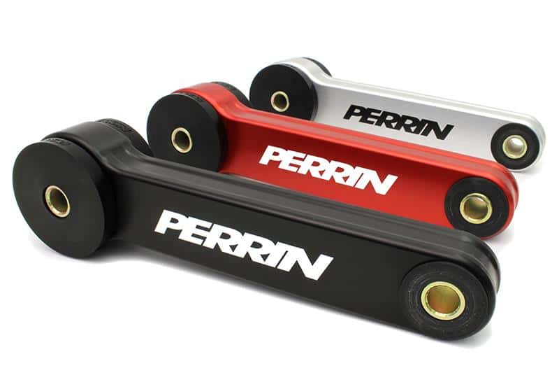 Perrin Performance — PERRIN 93-25 Subaru WRX/STI/Impreza/Crosstrek 09-25 Forester/Legacy Pitch Stop Mount - Black - view 4
