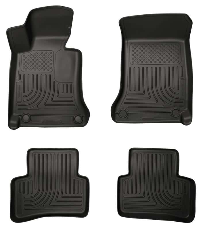 Husky Liners — Husky Liners 2012 Mercedes C-Class WeatherBeater Combo Black Floor Liners
Floor Liners - view 2