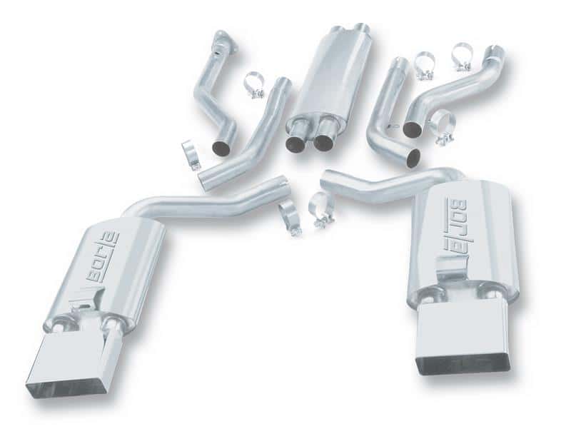 Borla — Borla 92-96 Chevrolet Corvette Hatchback/Conv 5.7L 8cyl 4/6 Spd Touring SS Catback Exhaust
Cat-Back System
ExhstSysKt - view 2