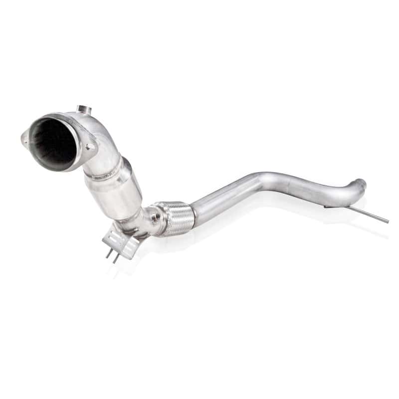 Stainless Works — Stainless Works 2015-16 Mustang Downpipe 3in High-Flow Cats Factory Connection
Exhaust System - view 3