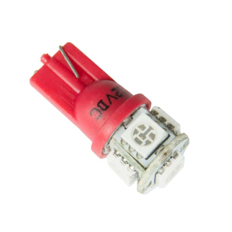 AutoMeter — Autometer Red LED Replacement Bulb Kit
LED BULB T3 RED - view 1