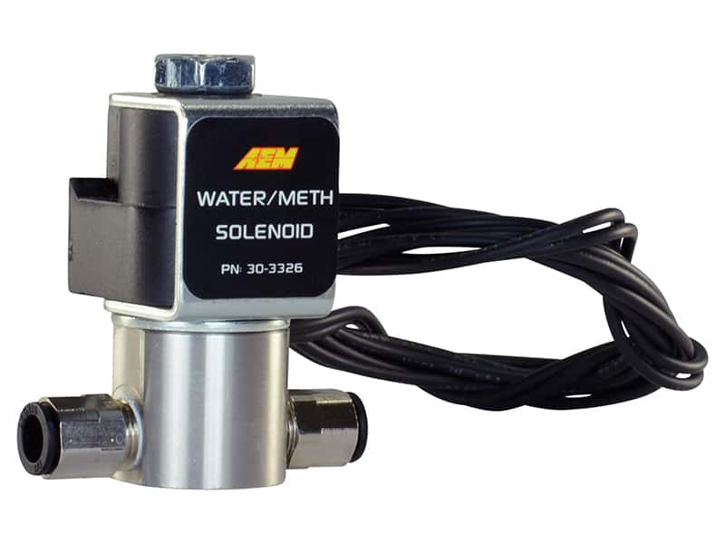 AEM — AEM Water/Methanol Injection System - High-Flow Low-Current WMI Solenoid - 200PSI 1/8in-27NPT In/Out
Water/Methanol
H20 Valve Kit - view 4
