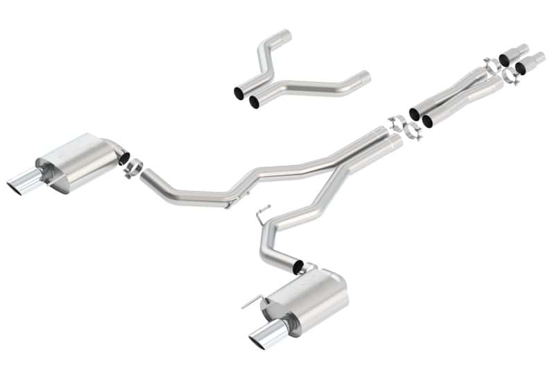 Borla — Borla Atak Cat-Back 15-17 Ford Mustang GT 5.0L V8 MT/AT 3in pipe 4in tip
Cat-Back System
ExhstSysKt - view 3