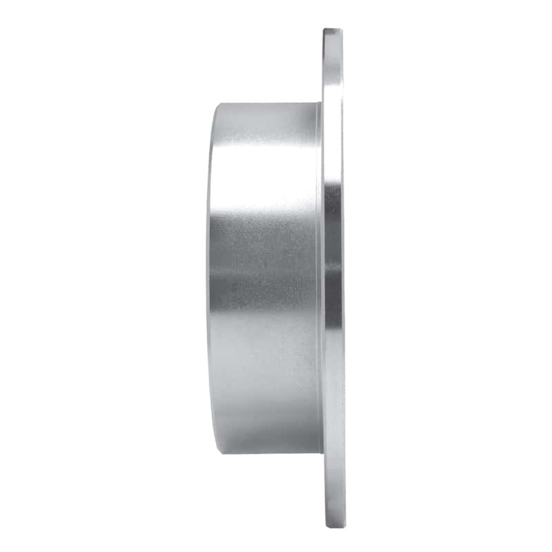 R1 Concepts — R1 99-02 Daewoo Leganza Rear Left Drilled & Slotted Silver Brake Rotor
R1 Brake Rotor Drill - view 3