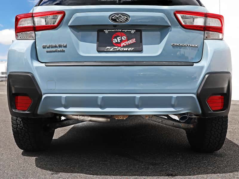 aFe — aFe POWER Takeda 2.5in 304 SS Cat-Back Exhaust System Subaru Crosstrek 18-19 H4-2.0L
Cat-Back Exhaust - view 6