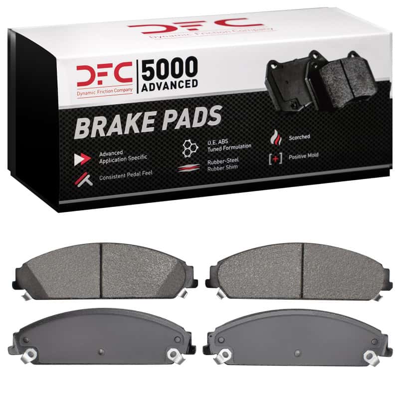 DFC — DFC 05-23 Chrysler 300 Front 5000 Advanced Semi Metallic Brake Pads
DFC Brake Pad Set - view 1