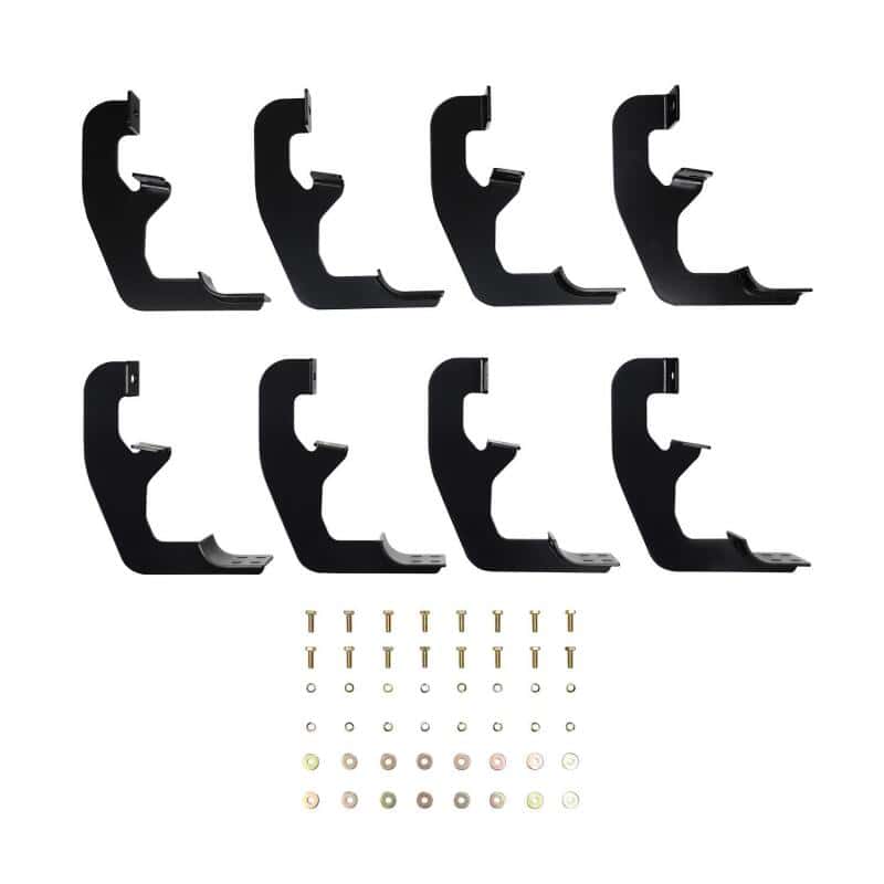 Westin — Westin 2019 Chevrolet Silverado/Sierra 1500 Double/CC Premier Oval Nerf Step Bar Mount Kit - Black
Nerf/StepBarMntKt - view 1
