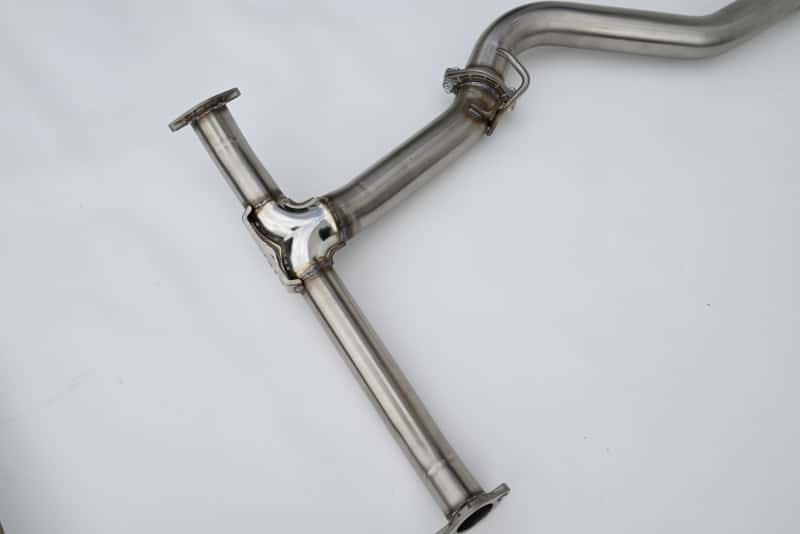 Invidia — Invidia 22+ Subaru WRX 3in. Mid-Pipe w/ Resonator - view 3