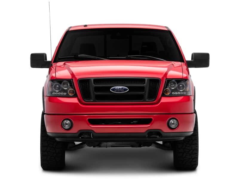 Raxiom — Raxiom 04-08 Ford F-150 Dual LED Halo Projector Headlights- Black Housing (Clear Lens)
Headlights - view 8