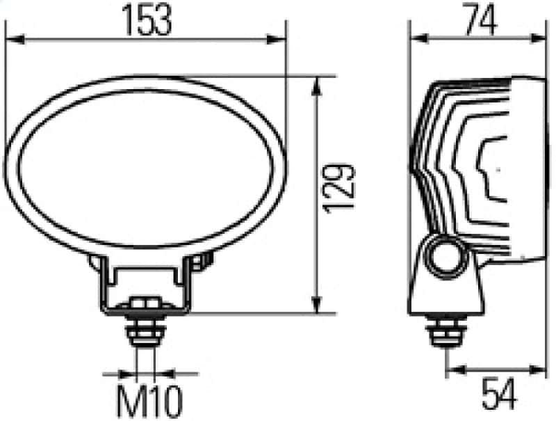 Hella — Hella Work Lamp Na 0Gr Md1224 Dt Ov100 1Ga
WORK LAMP - view 8