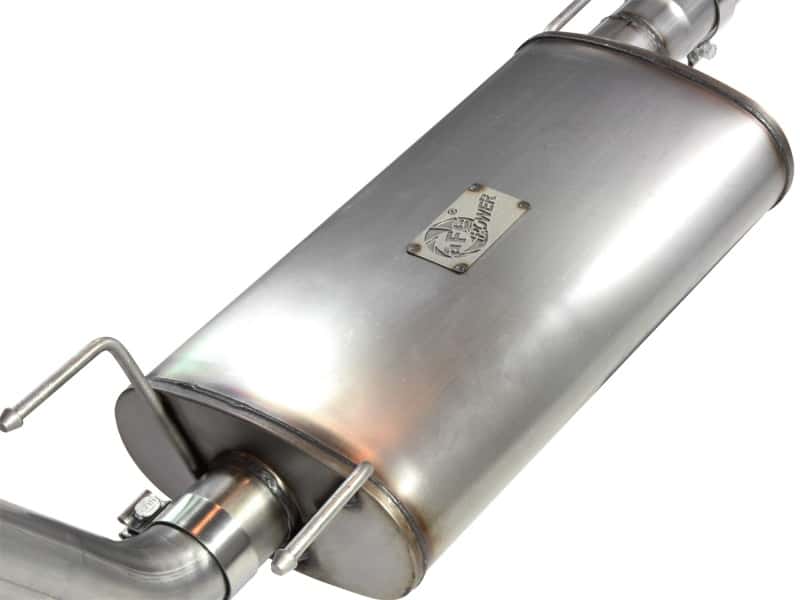 aFe — aFe MACHForce XP Exhausts Cat-Back SS-409 EXH CB Toyota Tacoma 05-13 V6-4.0L (Blk Tip)
Cat-Back Exhaust
ExhstSysKt - view 3