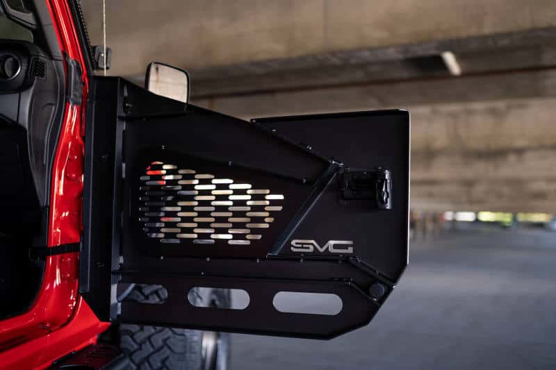 DV8 Offroad — DV8 Offroad 18-22 Jeep Wrangler JL/JT Spec Series Half Doors - Front Set - view 6