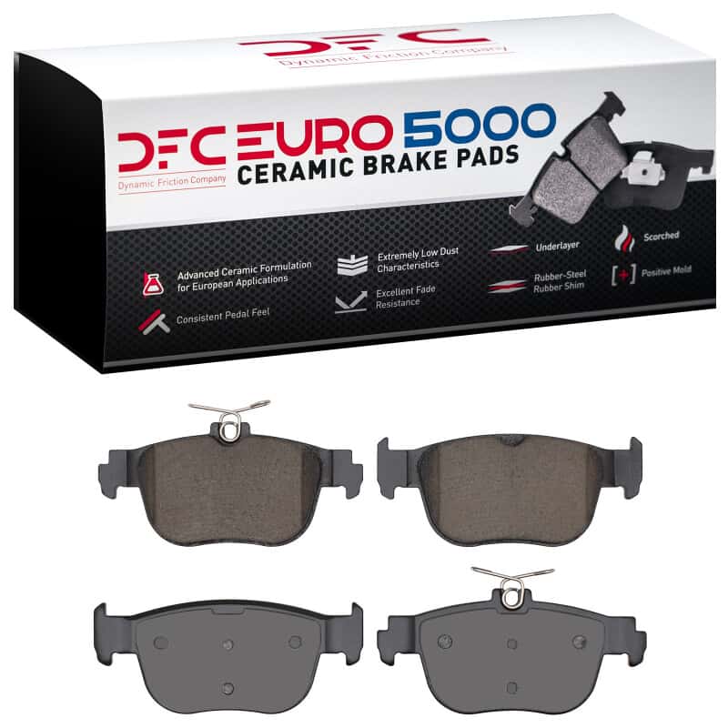 DFC — DFC 22-25 Audi A3 Quattro Rear Euro 5000 Ceramic Brake Pads - view 1