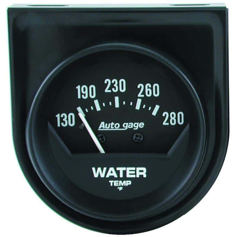 AutoMeter — AutoMeter Gauge Console Water Temp 2in. 280 Deg. F Mech Short Sweep Black Autogage
2" WTEMP 280F M AG - view 2