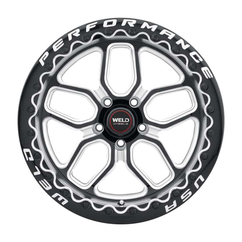 Weld — Weld Racing 19x9 Laguna 5x120 ET38 BS6.5 Gloss BLK MIL DIA 72.56 - view 2