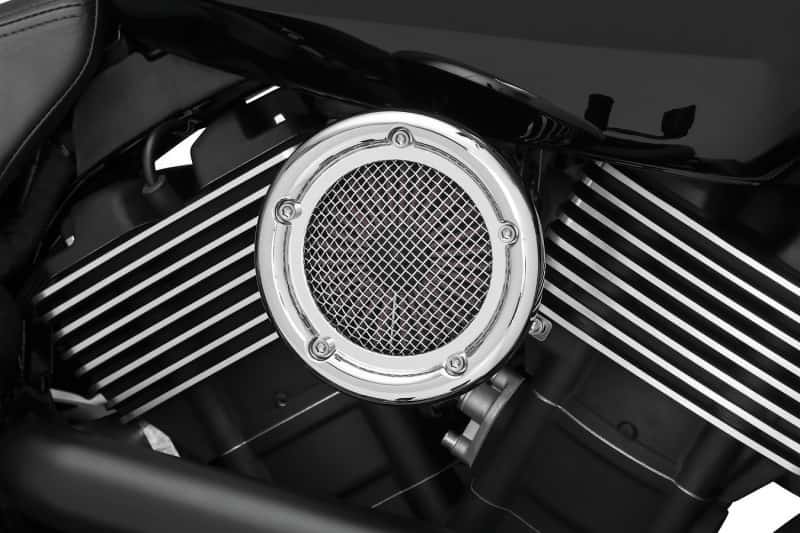 Kuryakyn — Kuryakyn Velociraptor Street Air Cleaner Chrome - view 2