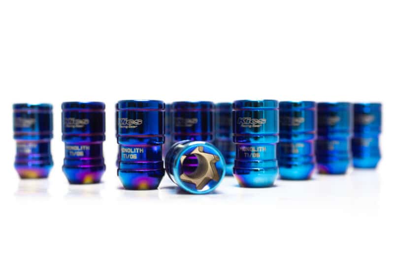 Project Kics — Project Kics 12x1.50 Monolith T1/06 Lug Nut Set - IP Blue (20 Pcs) - view 2