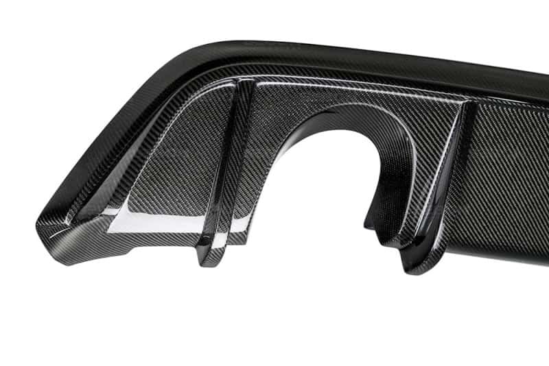 Seibon — Seibon 15-16 Ford Focus OE-Style Carbon Fiber Rear Bumper Lip - view 4