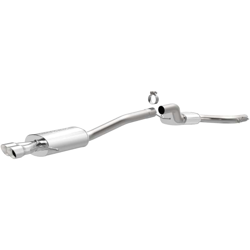 Magnaflow — MagnaFlow 12 VW Jetta 2.0L Turbocharged Dual Straight D/S Rear Exit Stainless Cat Back Perf Exhaust
Cat-Back - view 2