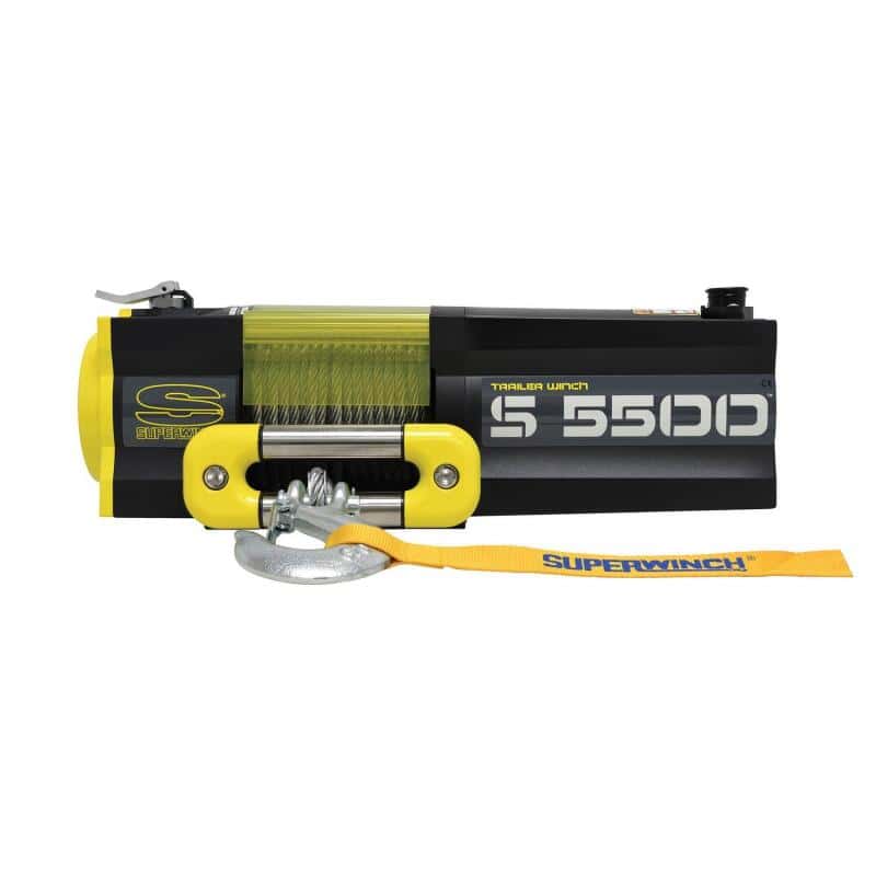 Superwinch — Superwinch 5500 LBS 12V DC 7/32in x 60ft Steel Rope S5500 Winch
Winch - view 18