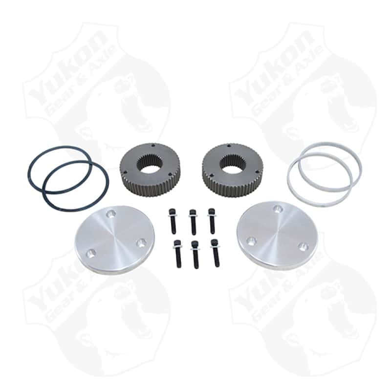 Yukon Gear & Axle — Yukon Gear Hardcore Drive Flange Kit For Dana 60 / 35 Spline Outer Stubs. Non-Engraved Caps
Drive Flange Kit  - view 2