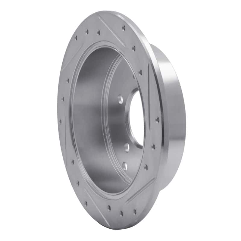 R1 Concepts — R1 01-16 Hyundai Santa Fe Rear Left Drilled & Slotted Silver Brake Rotor
R1 Brake Rotor Drill - view 4