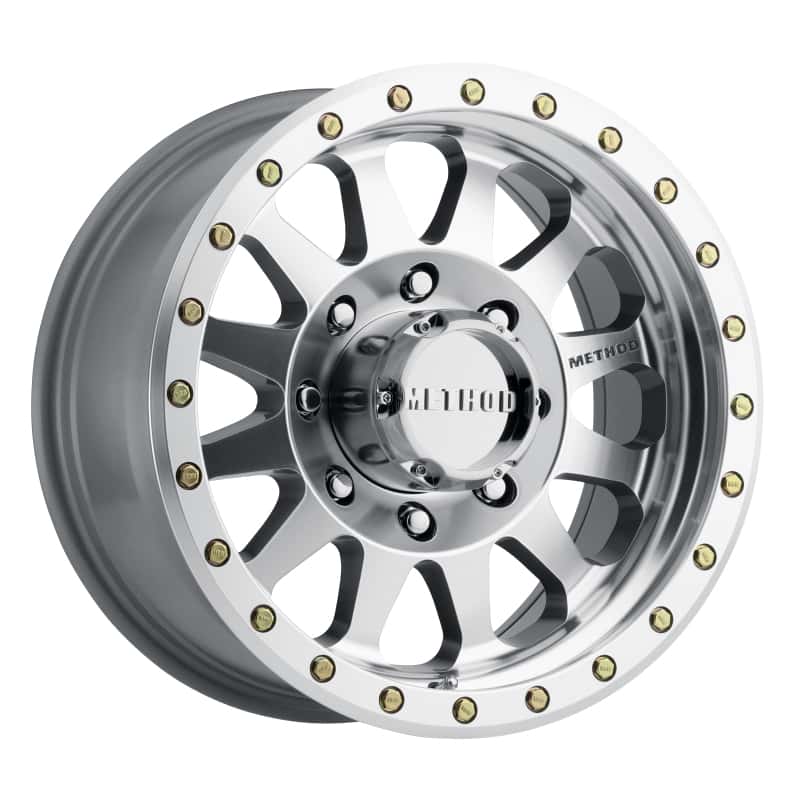 Method Wheels — Method MR304 Double Standard 17x8.5 0mm Offset 8x6.5 130.81mm CB Machined/Clear Coat Wheel - view 1