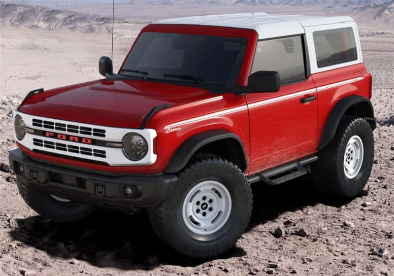 Ford Racing — Ford Racing Bronco Off-Road Hoop Steps
Truck Step - view 8