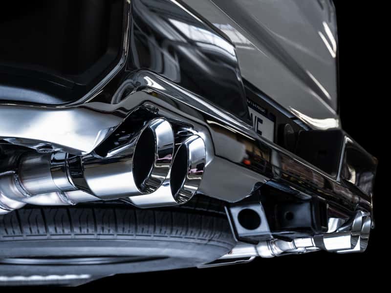 AWE Tuning — AWE Tuning 4th Gen GM 1500 5.3L 0FG Catback Split Rear Exit (w/ Bumper Cutouts) - Quad Chrome Tips
0FG Catback - view 9