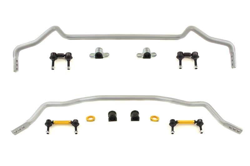 Whiteline — Whiteline 10-15 Mitsubishi Lancer EVO (MR/GSR) / 2015 EVO Final Edition Front & Rear Sway Bar Kit
Sway Bar Vehicle Kit - view 1