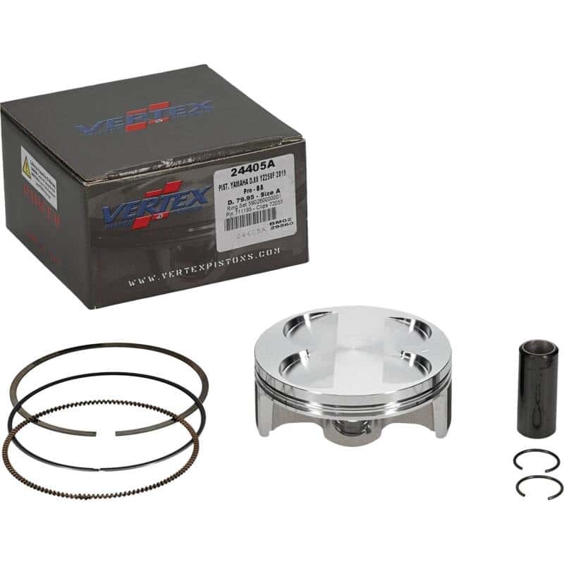 Vertex Pistons — Vertex Piston 20-24 Yamaha WR 250 F 250cc +3mm Forged Big Bore Piston Kit 270cc. - view 2
