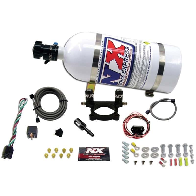 Nitrous Express — Nitrous Express 2013+ Subaru BRZ Nitrous Plate Kit (35-100HP) w/10lb Bottle
Injection System Kit
N2OSys - view 1