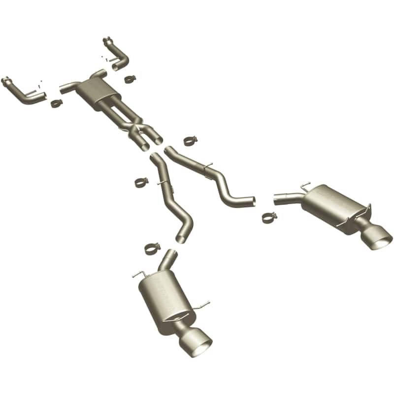 Magnaflow — MagnaFlow SYS C/B 04-08 BMW 645/650
Cat-Back - view 2