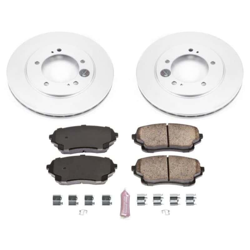 PowerStop — Power Stop 04-06 Suzuki XL-7 Front Z17 Evolution Geomet Coated Brake Kit - view 1