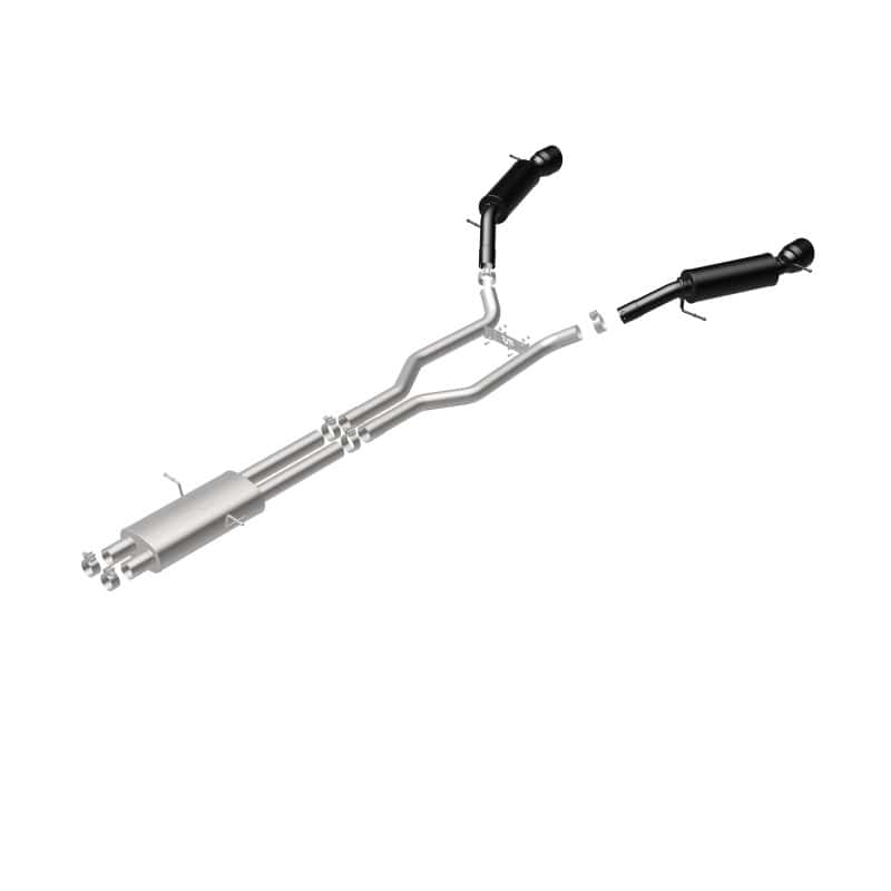 Magnaflow — MagnaFlow Cat-Back 15-16 Land Rover Ranger Rover V6 SS 2.5in Dual Split Rear Exit 4.5in Black Tips
Cat-Back - view 15