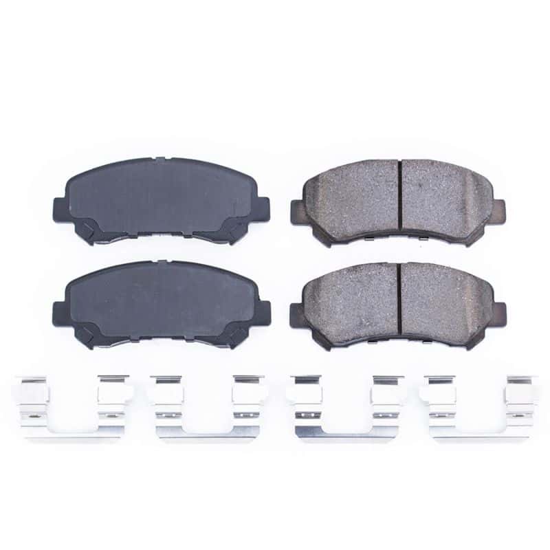 PowerStop — Power Stop 08-13 Nissan Rogue Front Z17 Evolution Ceramic Brake Pads w/Hardware
Z17 Brake Pads - view 1