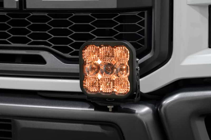 Diode Dynamics — Diode Dynamics 17-20 Ford Raptor SS5 Bumper LED Pod Light Kit - Yellow Pro Driving - view 5