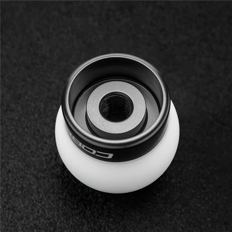 COBB — Cobb Ford Mustang Shift Knob White with Black Base - view 1