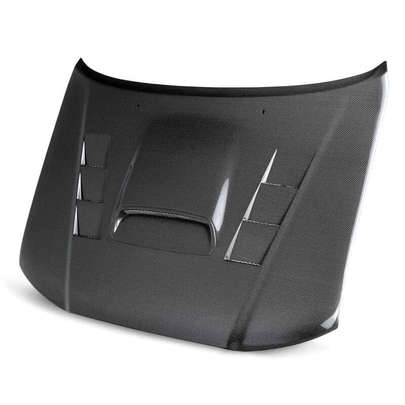 Seibon — Seibon 05-11 Toyota Tacoma TS-Style Carbon Fiber Hood - view 1