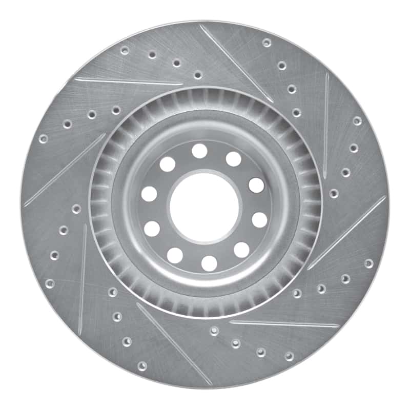 R1 Concepts — R1 01-03 Audi S8 Front Left Drilled & Slotted Silver Brake Rotor
R1 Brake Rotor Drill - view 5