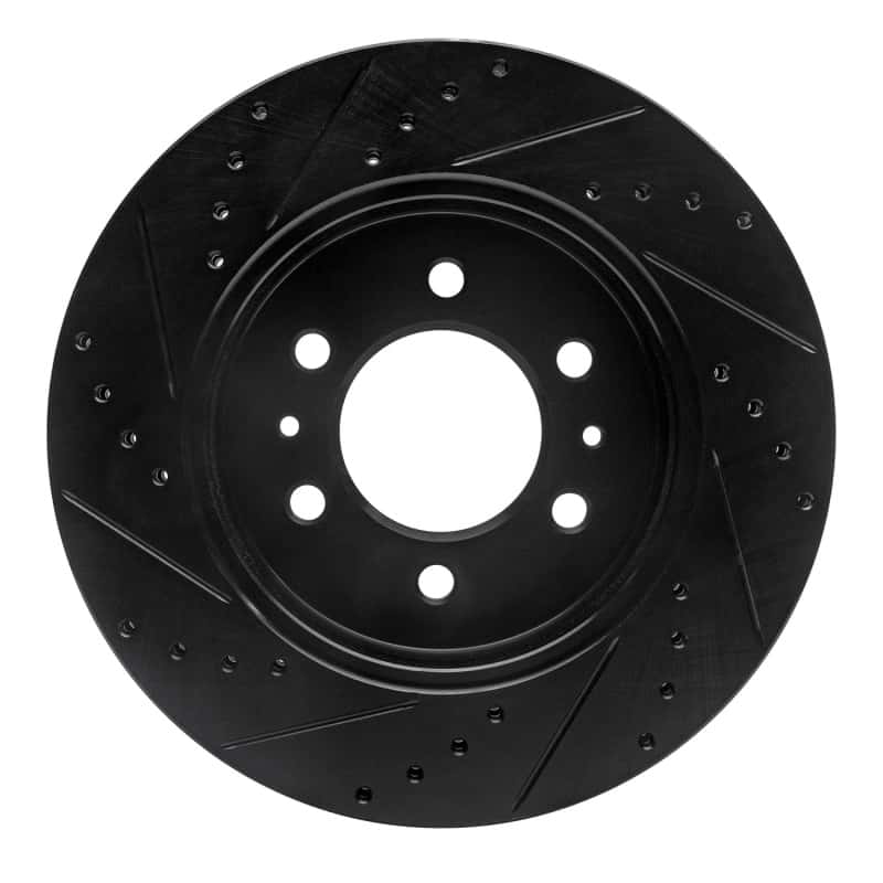 R1 Concepts — R1 09-09 Ford F-150 RWD Front Right Drilled & Slotted Black Brake Rotor
R1 Brake Rotor Drill - view 5
