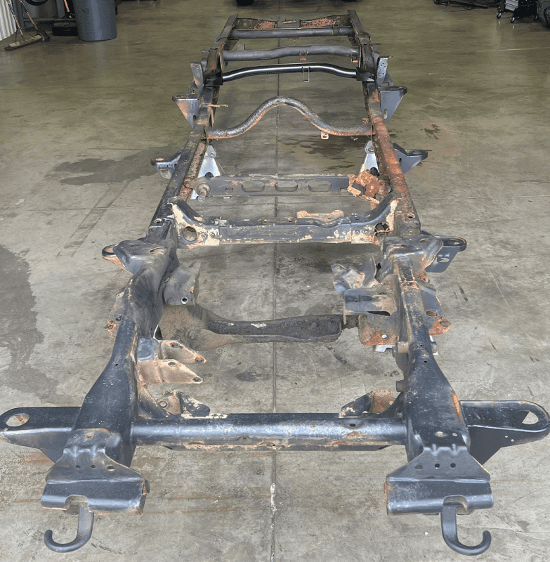 RustBuster — Rust Buster 1999-2004 + 2006 Chevy Silverado 1500 ward Fuel Tank Crossmember - view 6
