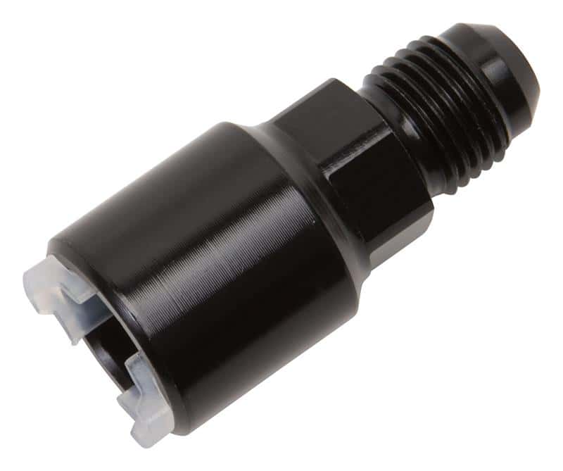Russell — Russell Performance -6 AN male to 3/8in SAE quick-disconnect female (Black Single)
Adapter Fitting - view 3