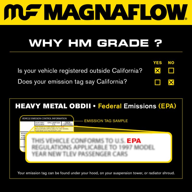 Magnaflow — MagnaFlow Conv DF 97-99 Jeep Wrangler 4.0L
HM Grade
HM - view 35